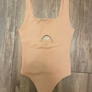 Abercrombie tan bodysuit